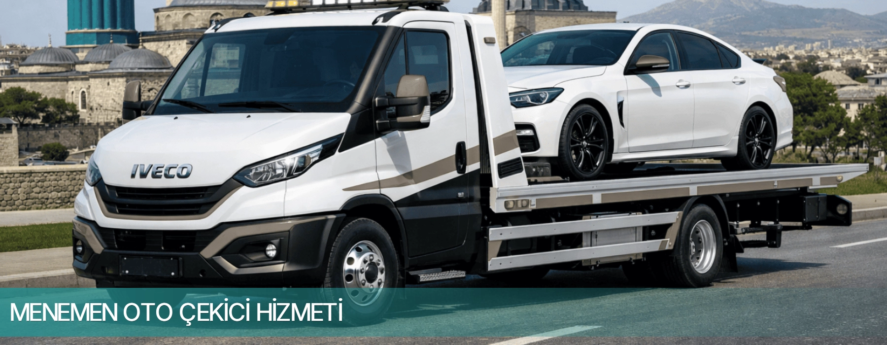 Menemen oto çekici misyon görseli